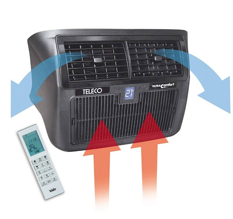 Teleco Ultra Comfort: airconditioning zonder dakunit voor jouw camper